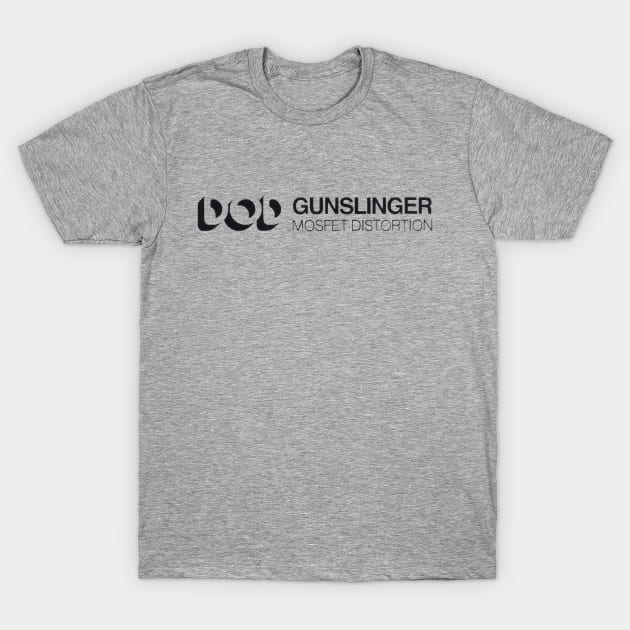 DOD Gunslinger Distortion Pedal T-Shirt by myshkin